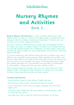Nursery Rhymes and Activities Book 3 Inner Page
